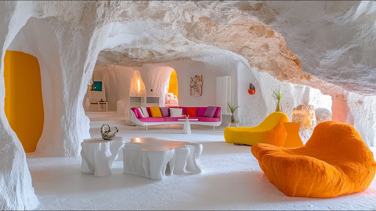 Dare to Reside Here: Experience the Magic of a Unique White Cave House Retreat Unlike Any Other