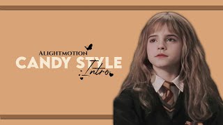 Alightmotion aesthetic candy style intro tutorial/ Candy style book opening transition tutorial screenshot 5