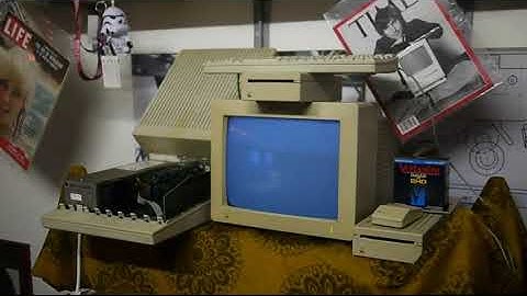 Apple IIGS Loading "Silent Service"