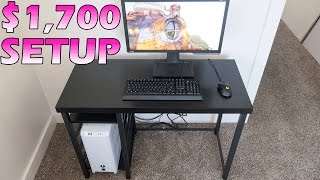 $1,700 College Gaming PC and Setup 2017 (4k)