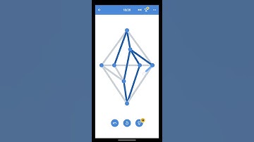 One line one touch 18/26 level #logicgames #braintraining #puzzlegame #games