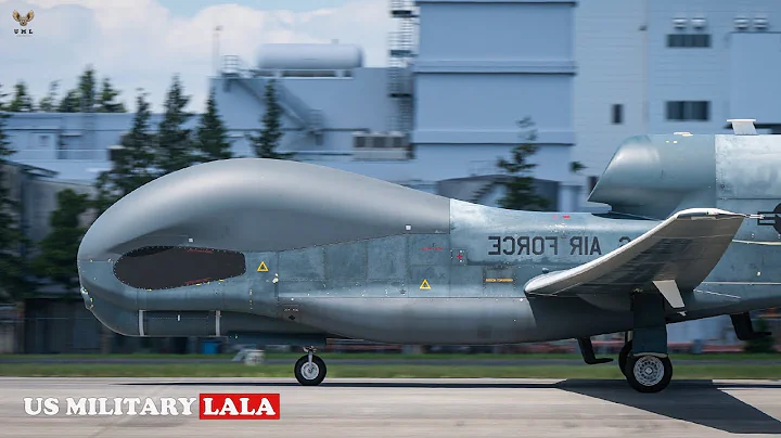 Testing the World's Largest and Most Powerful Drone America RQ-4 GLOBAL HAWK