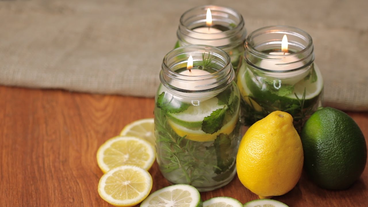 AllNatural Mosquito Repellent Candle YouTube