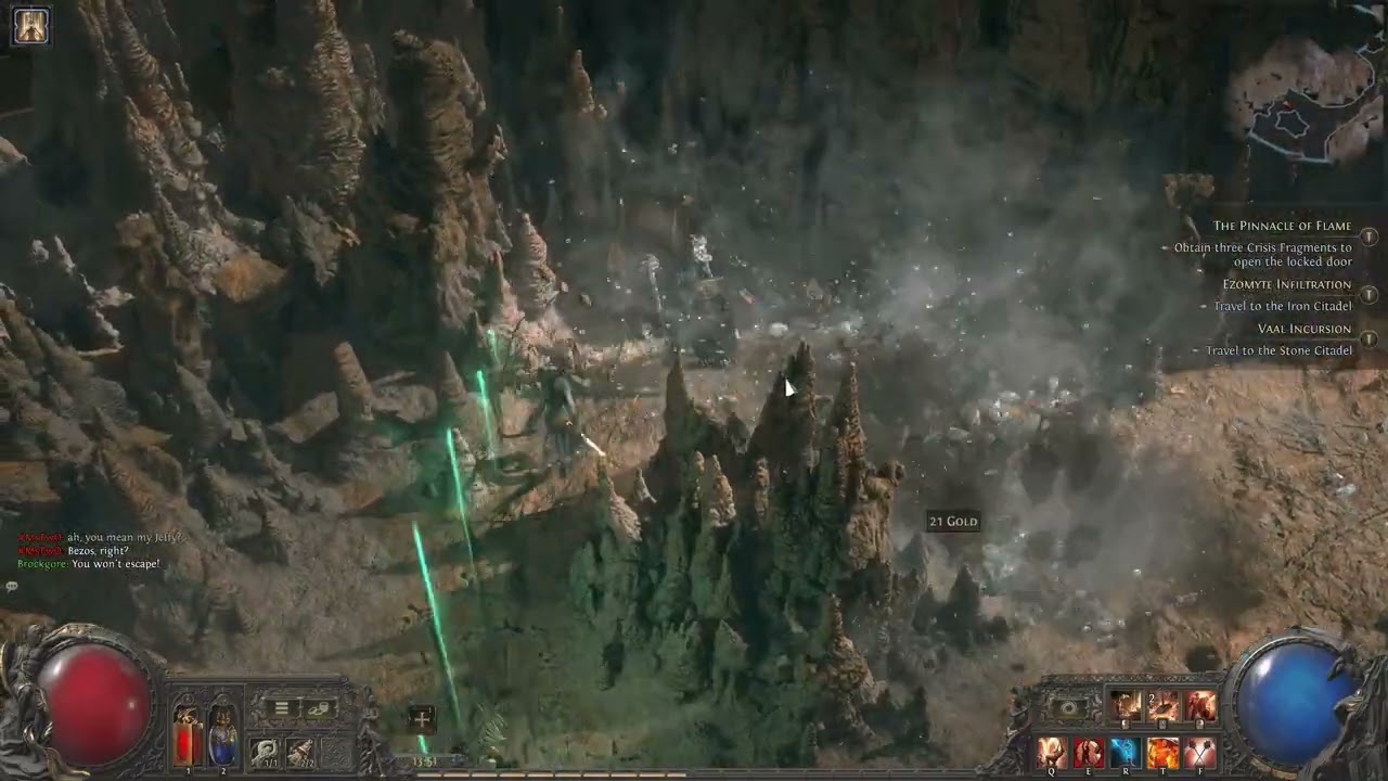 Poe2 Herald of Ice Titan Test 2