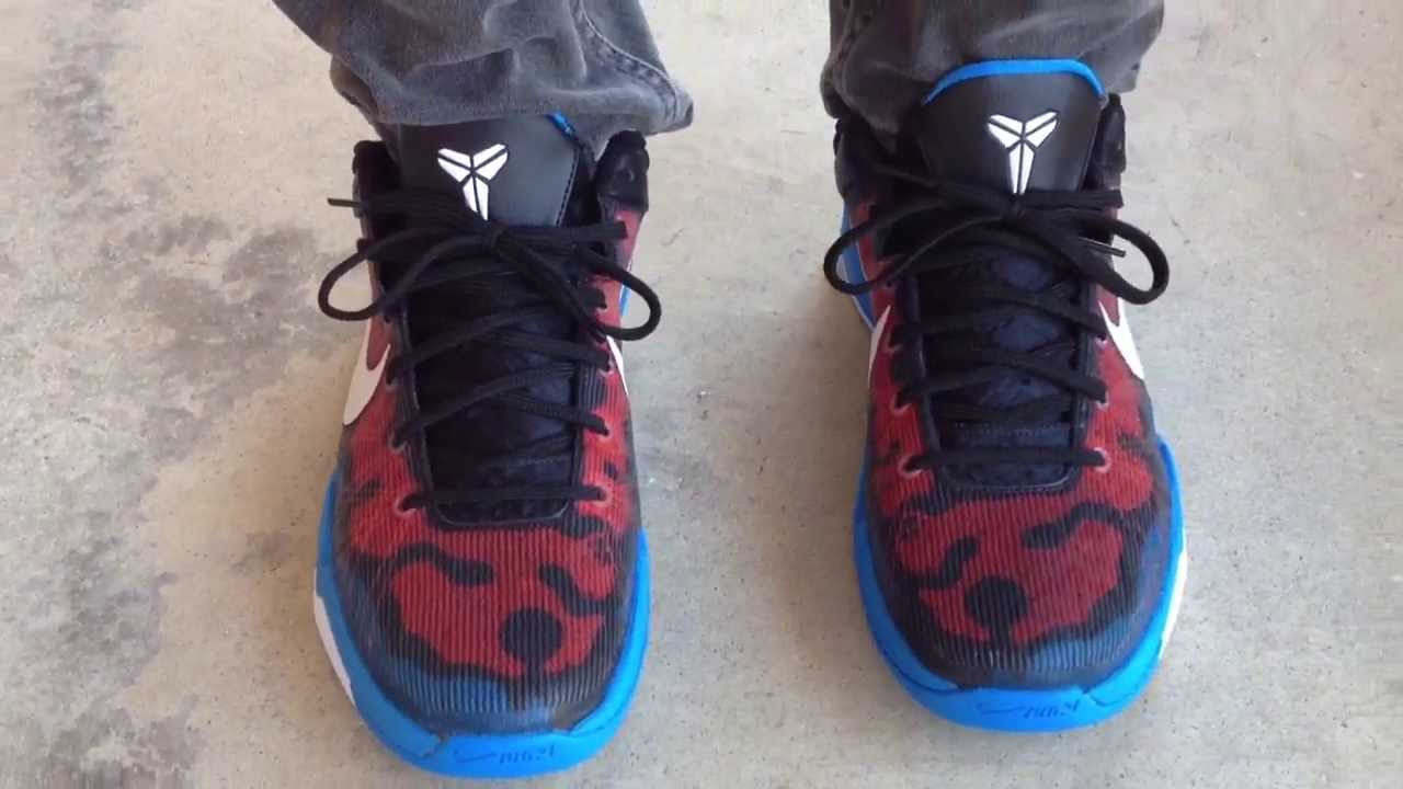 kobe 7 poison dart frog blue