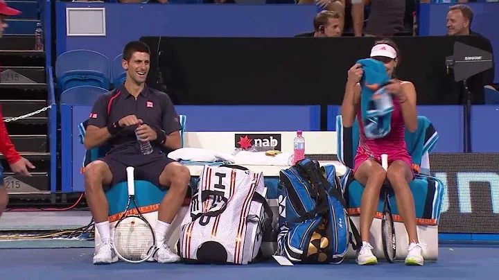 Novak Djokovic and Ana Ivanovic do Gangnam Style - Hyundai Hopman Cup 2013 - DayDayNews