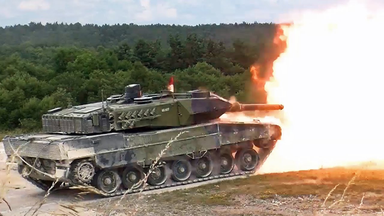 レオパルト2A5戦車 実弾射撃訓練・デンマーク陸軍 - Royal Danish Army Leopard 2A5DK