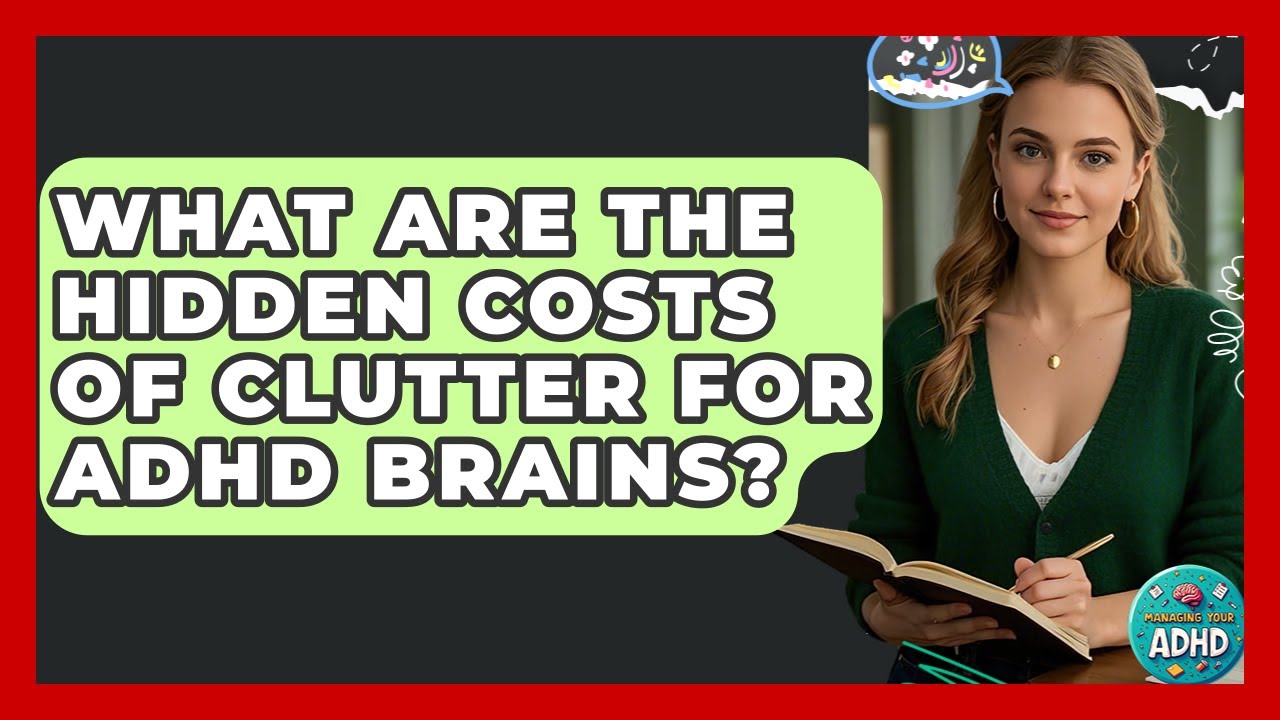 What Are The Hidden Costs Of Clutter For ADHD Brains? - Managing Your ADHD