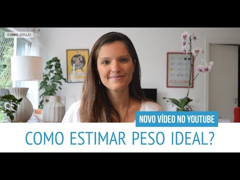 COMO ESTIMAR PESO IDEAL?