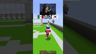México vs Corea del Sur ¿Quién ganará en el Mundial 2026? #shorts #minecraft