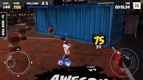 Watch how I scored 4 518 points on my Level 44 Skill Run! #skilltwinsfootballgame @SkillTwins