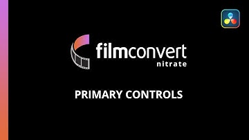 Primary color corrections in FilmConvert Nitrate for DaVinci Resolve
