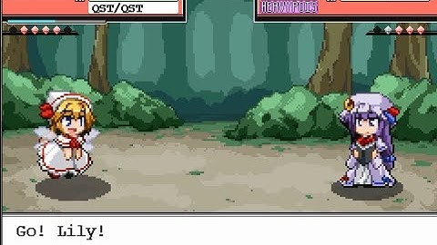 Touhou Puppet Dance Performance Normal Fairies VS Marisa Kirisame