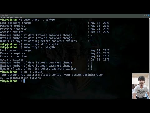 /etc/passwd file & /etc/shadow file in linux | chage and passwd command | lock and disable accounts