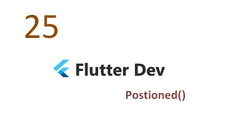 how create positioned in flutter in hindi/urdu