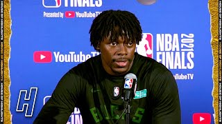 Jrue Holiday Full Interview - Game 3 Preview | 2021 NBA Finals Media Availability