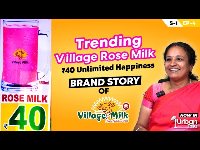 ₹40 Trending Village Rose Milk |JeyaManavalan | Mayilvaganan | urbantalks #villagemilkchai #rosemilk class=