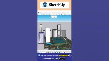 SketchUp Extension Tricks #shorts #viralvideo #shortvideo