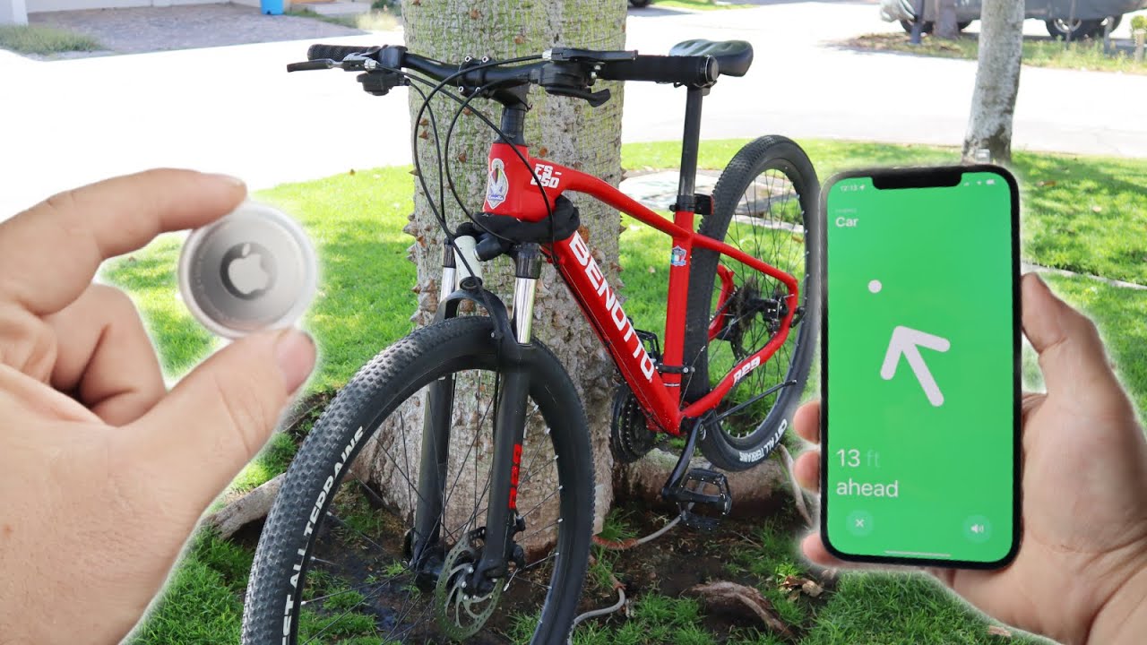 Installing an Apple AirTag on a Bicycle // Best Locations to