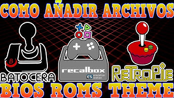 ¿3 FORMAS DE PASAR ROMS & ARCHIVOS A BATOCERA RETROPIE RECALBOX?