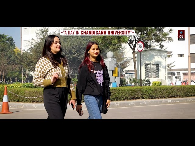 A Day in the Life of a Chandigarh University Student!