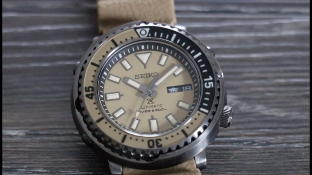 Seiko Prospex Desert Safari Tuna!! Made in Japan Version SBDY059 Automatic  Dive Watch Review - YouTube