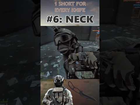 1 SHORT FOR EVERY KNIFE - #6 Neck - Battlefield 4
