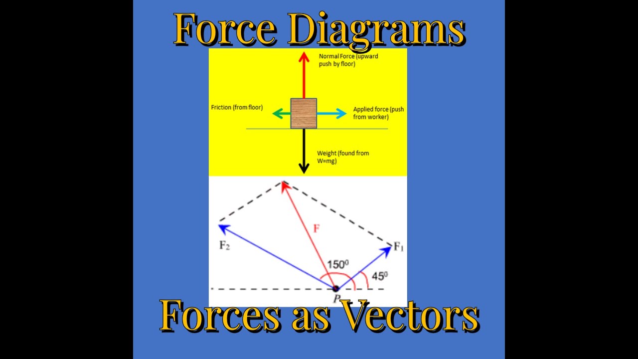 Force Diagrams & Vectors 30.04.20 - YouTube