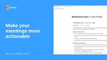 Make your meetings more actionable