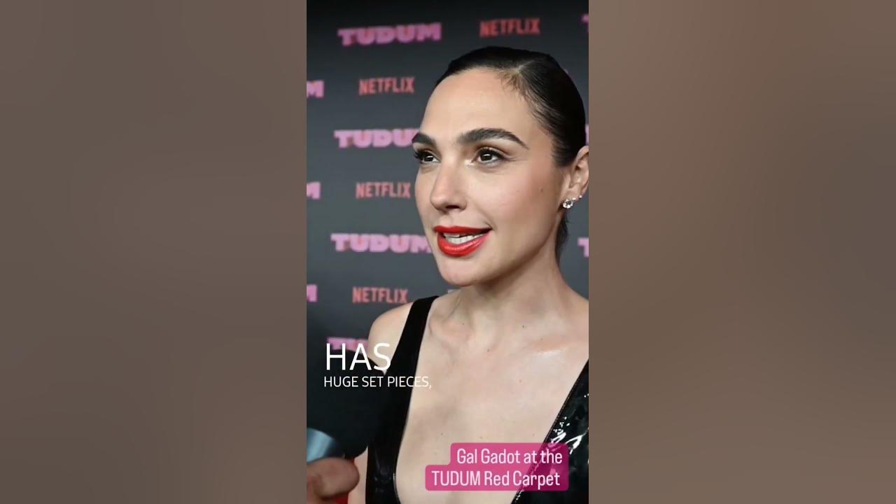 TUDUM” in Netflix voice…. #galgadot #heartofstone #brasil