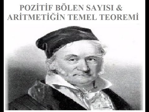 POZİTİF BOLEN SAYISI ve ARİTMETİĞİN TEMEL TEOREMİ-1