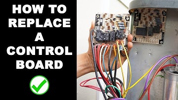 How To Replace Air Conditioner or Furnace Control Board