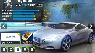 Asphalt 8 Peugeot SR1 TEST 45 - FINAL