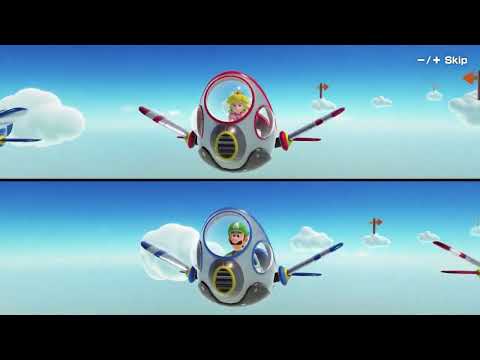 Mario Party Superstars Minigames - Peach vs Luigi vs Rosalina vs Mario