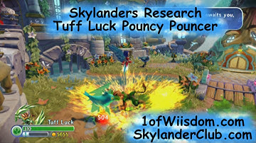 Skylanders Trap Team Research: Tuff Luck Pouncy Pouncer Upgrade Path