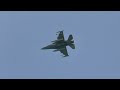 93rd Fighter Sqaudron F-16 Flybys Miami Beach 2024