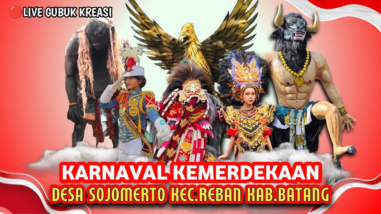 🔴LIVE PAWAI KARNAVAL DESA SOJOMERTO KEC.REBAN  KAB.BATANG JAWA TENGAH