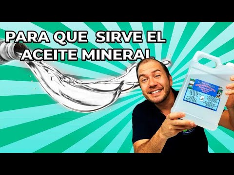 Video: ¿De dónde proviene el aceite mineral blanco?