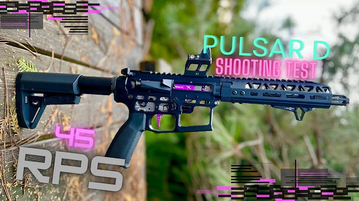 INSANE CUSTOM HPA AIRSOFT GUN (SHOOTING VIDEO) -PULSAR D BUILD