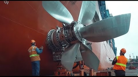 How a Powerful Ship Propeller Manufacturing|the Amazing Process Of Making Forge Ship Propeller|
