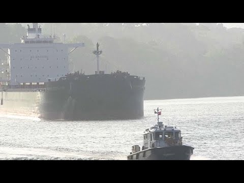La fuerte sequía agrava la crisis en el Canal de Panamá y obliga a reducir los cruces de barcos
