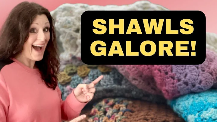 CROCHET SHAWLS | Crochet Shawl Pattern | Triangle Shawl | Pocket Shawl | Beginner Shawl Pattern