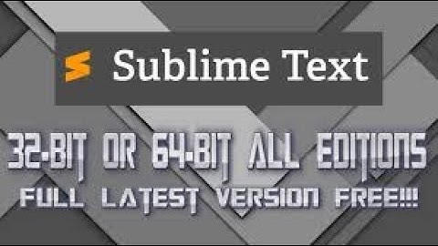 How to Download and Install Sublime Text With licence key | Licenced For Lifetime | Link | Mr.Genius