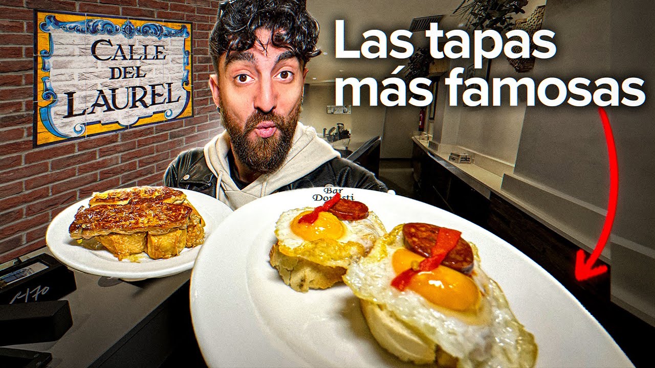 La CALLE de TAPAS más FAMOSA de España - Laurel en Logroño 🏆