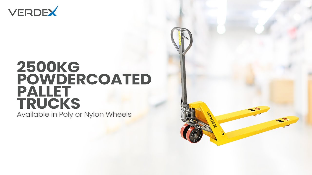 Powder-coated Pallet Truck Assembly video by Verdex - YouTube