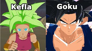 Goku vs Kefla be like screenshot 2