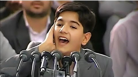 كانه سافر عبر زمن ليقرأ هذة التلاوة ثم يختفي بعده تماماً - من وسط كبار القراء خرج ليفاجئهم