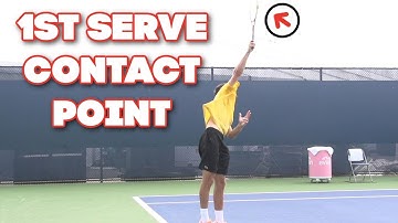 Perfect 1st Serve Contact Point