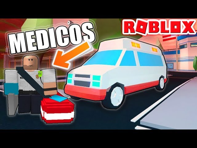 Los Médicos Llegan A Jailbreak Roblox Youtube - playera roblox 5 diferentes juego en todas las tallas goku