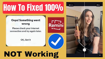 remini app not working|remini please check your internet connection problems| remini not workin